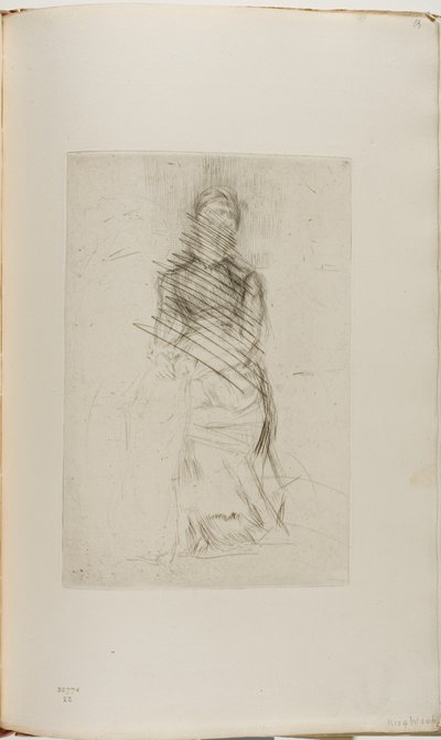 Agnes av James Abbott McNeill Whistler