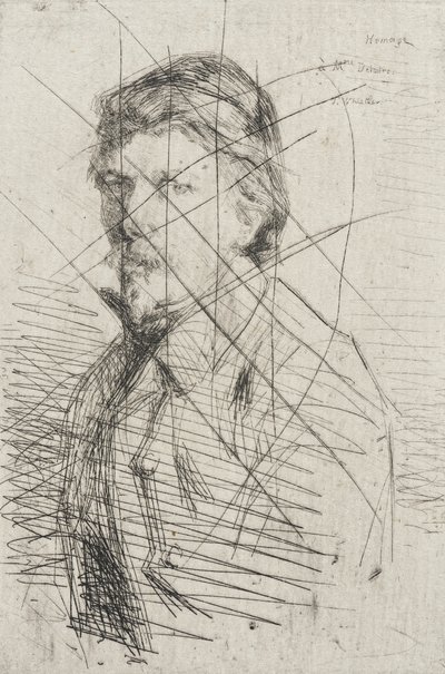 Album med 57 annullerade plåtar av James McNeill Whistler