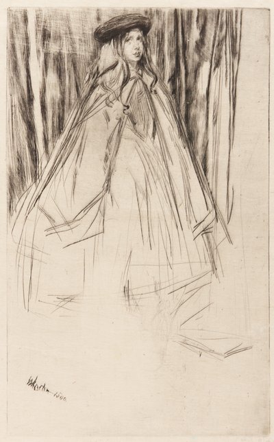Annie Haden av James Abbott McNeill Whistler