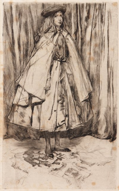 Annie Haden av James Abbott McNeill Whistler