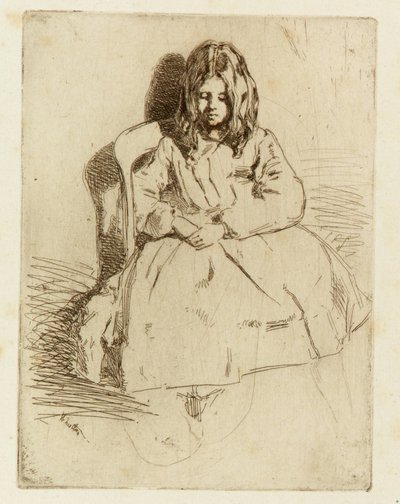 Annie, sittande av James Abbott McNeill Whistler