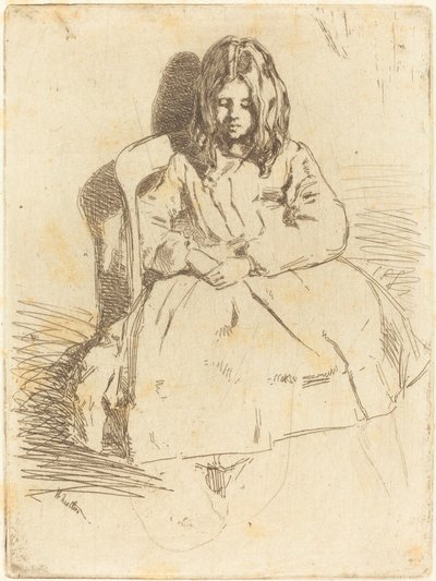Annie Sittande av James Abbott McNeill Whistler