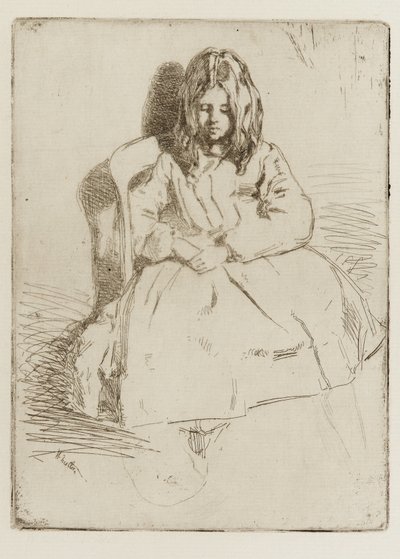 Annie, sittande av James Abbott McNeill Whistler
