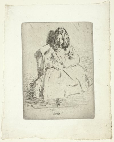 Annie, sittande av James McNeill Whistler