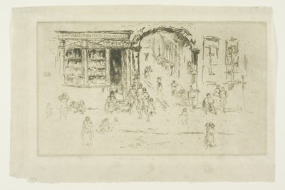 Archway, Bryssel av James Abbott McNeill Whistler