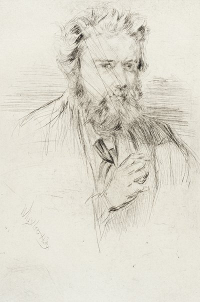 Astruc, en litterat av James McNeill Whistler