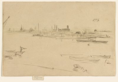 Battersea Morn av James Abbott McNeill Whistler