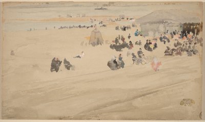 Strandscen av James McNeill Whistler