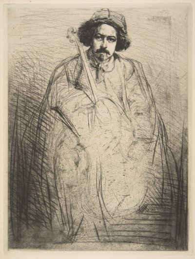 Becquet (J. Becquet, skulptör) av James McNeill Whistler
