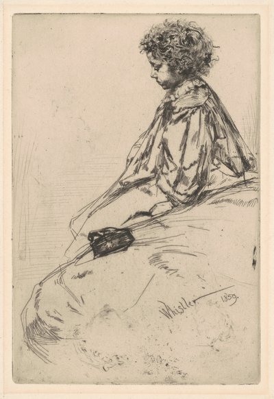 Bibi Lalouette av James Abbott McNeill Whistler