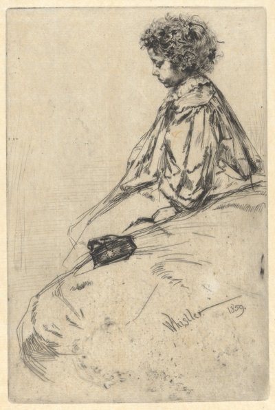 Bibi Lalouette av James McNeill Whistler