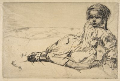 Bibi Valentin av James McNeill Whistler