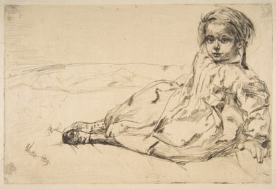 Bibi Valentin av James McNeill Whistler