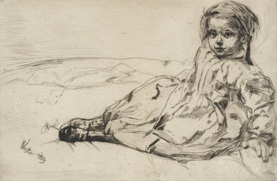 Bibi Valentin av James McNeill Whistler