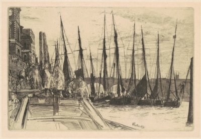 Billingsgate av James Abbott McNeill Whistler