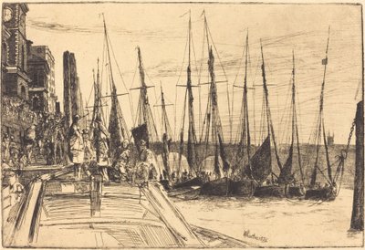 Billingsgate av James Abbott McNeill Whistler