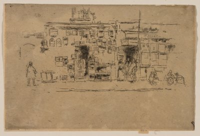 Bird-Cages, Chelsea av James Abbott McNeill Whistler