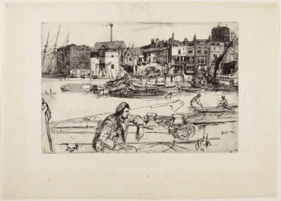 Svarta Lejonets kaj av James McNeill Whistler