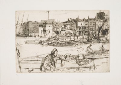 Svarta Lejonets kaj av James McNeill Whistler