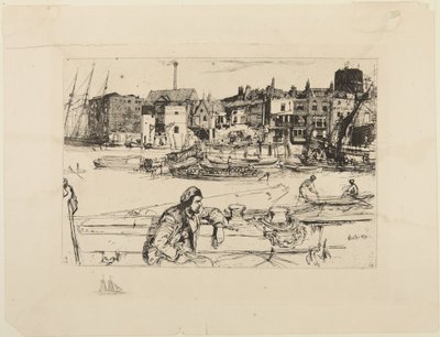 Svarta Lejonets kaj av James McNeill Whistler