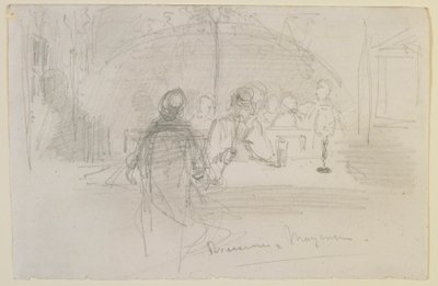 Bryggeri i Mainz av James Abbott McNeill Whistler