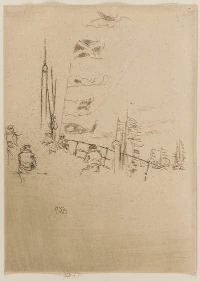 Flaggväv av James Abbott McNeill Whistler
