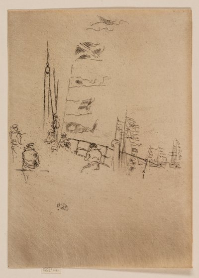 Flaggväv av James Abbott McNeill Whistler