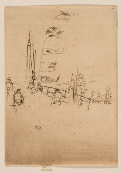 Flaggväv av James Abbott McNeill Whistler