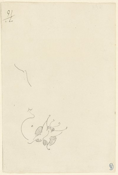 Fjäril av James Abbott McNeill Whistler