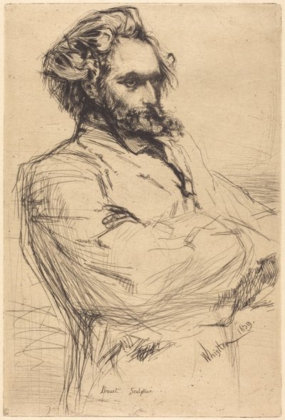 C. L. Drouet, skulptör av James McNeill Whistler