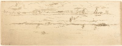 Kanal, Oostende av James Abbott McNeill Whistler