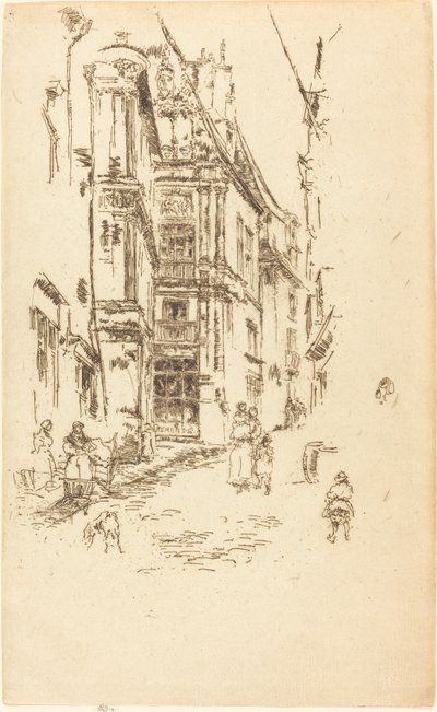 Kansliet, Loches av James Abbott McNeill Whistler