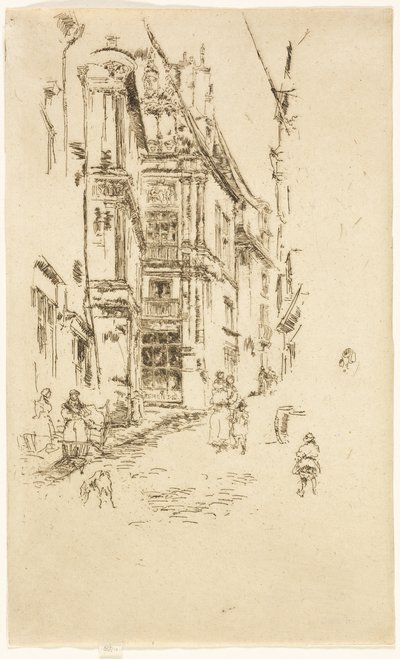 Kansliet, Loches av James McNeill Whistler