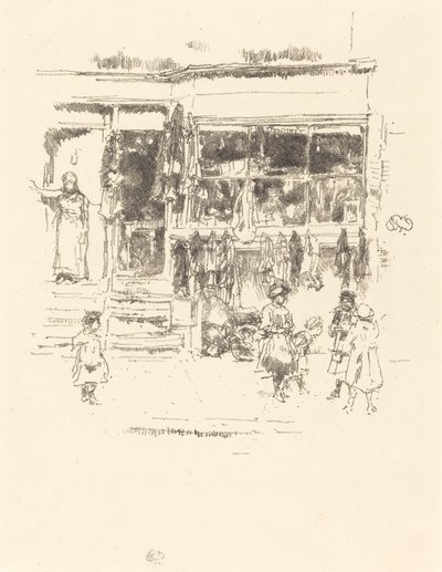 Chelsea Rags av James Abbott McNeill Whistler