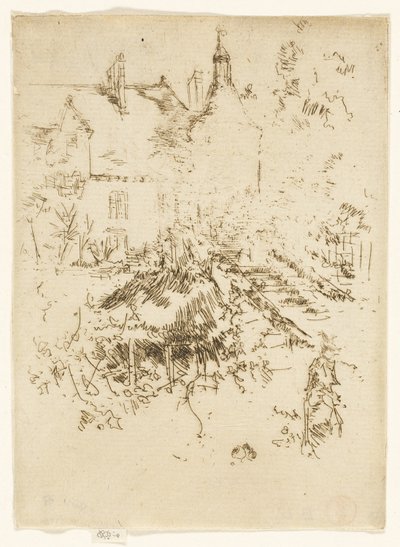 Chateau Touraine av James Abbott McNeill Whistler