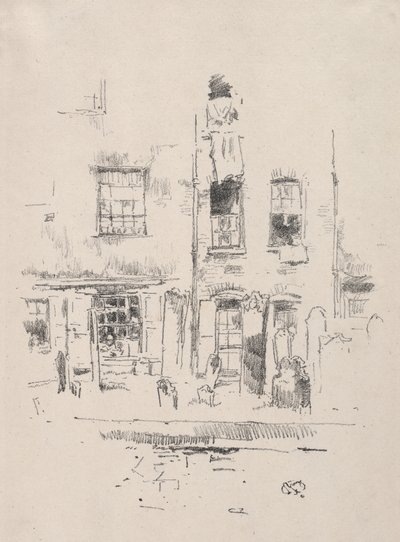 Kyrkogården av James McNeill Whistler