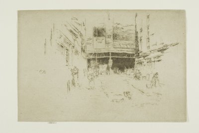 Klädbyte, Houndsditch, nr 1 av James Abbott McNeill Whistler
