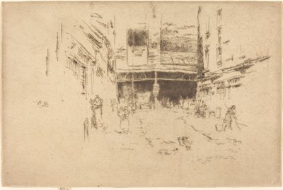 Clothes Exchange, No.I av James Abbott McNeill Whistler