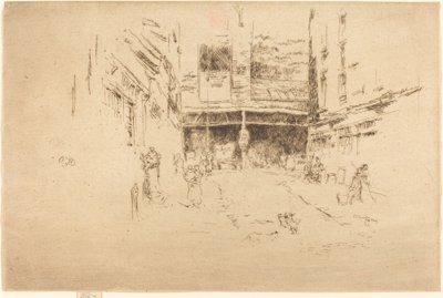 Clothes Exchange, No.I av James Abbott McNeill Whistler