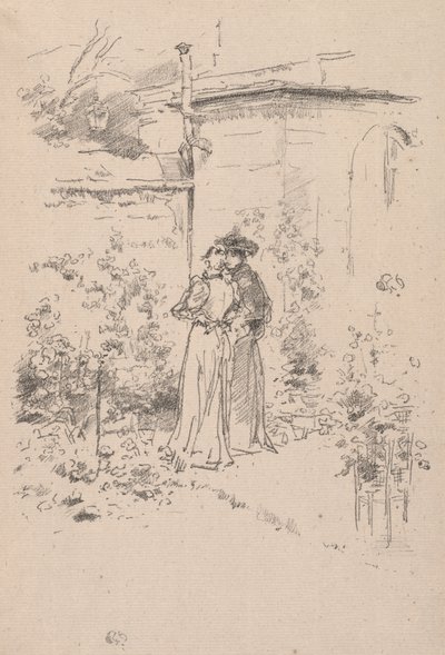 Självförtroende i trädgården av James McNeill Whistler