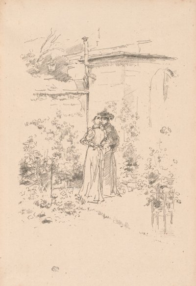 Förtroende i trädgården av James Abbott McNeill Whistler