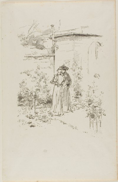 Förtroende i trädgården av James Abbott McNeill Whistler