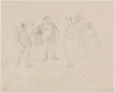 Två kända konstnärer från Paris av James Abbott McNeill Whistler