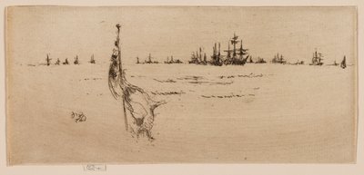 Doppa flaggan av James Abbott McNeill Whistler