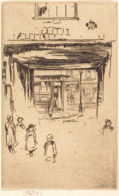 Drury Lane av James McNeill Whistler