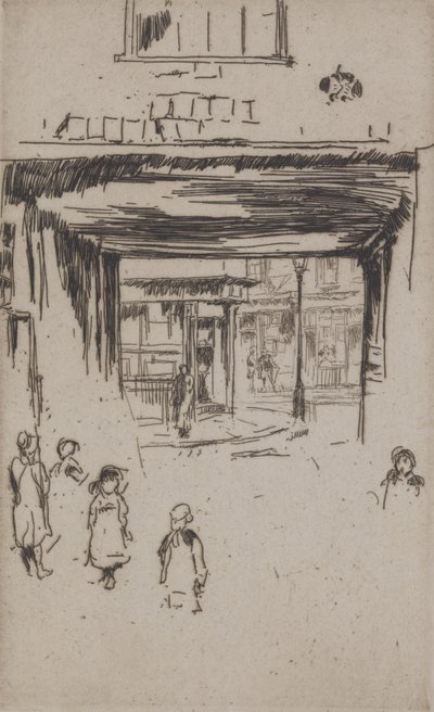 Drury Lane av James McNeill Whistler