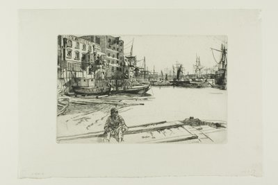 Eagle Wharf av James Abbott McNeill Whistler