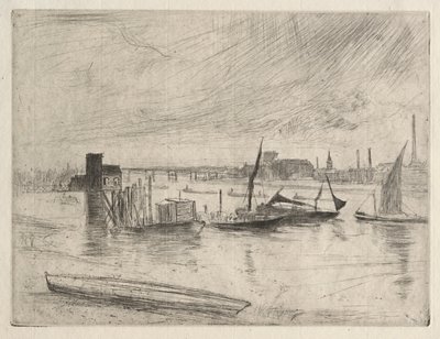 Tidig morgon Battersea av James McNeill Whistler