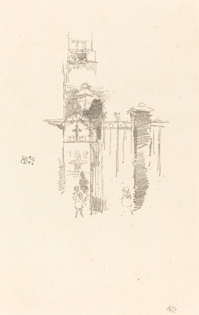 Ingångsport av James Abbott McNeill Whistler