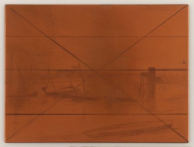Etsplåt: Early Morning, Battersea av James Abbott McNeill Whistler